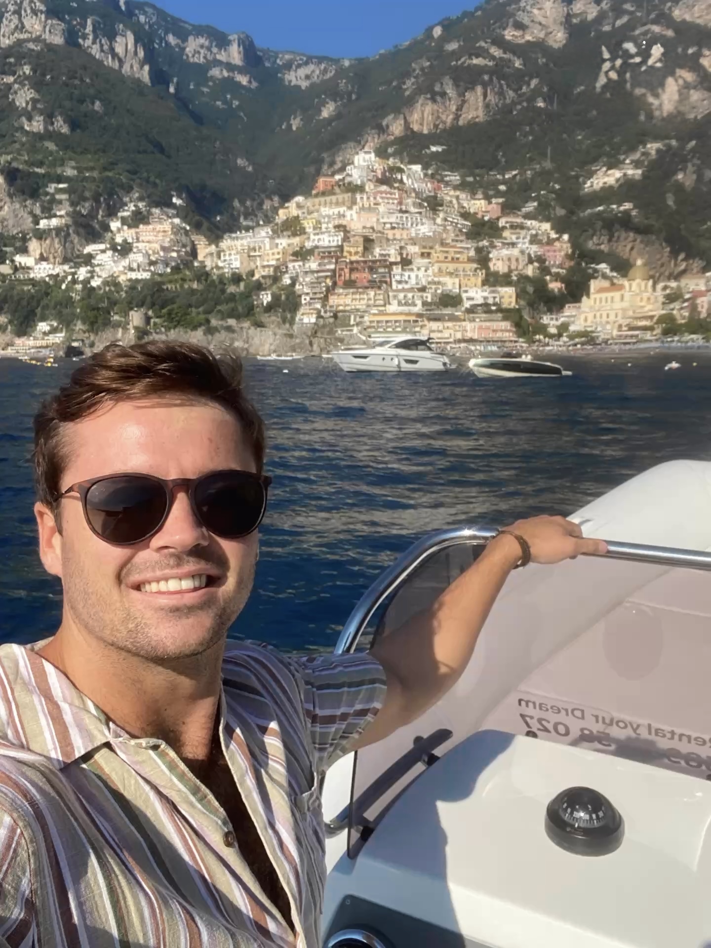 Tom Morrison on the Amalfi Coast